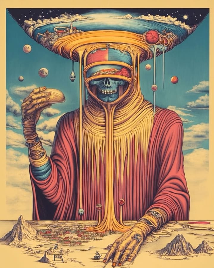 Is Material Existence a Choice?